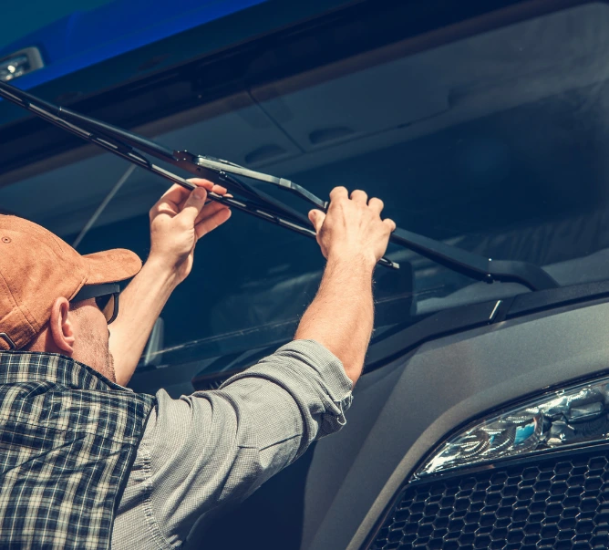 Truck windshield maintenance and wiper repair service in Dallas, TX